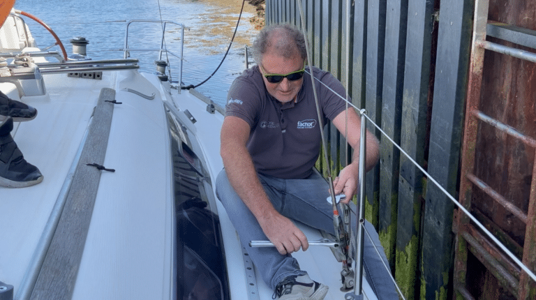 Reglage du greement - Quimper Brest