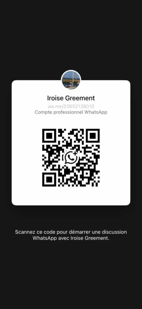 WhatsApp Iroise Greement